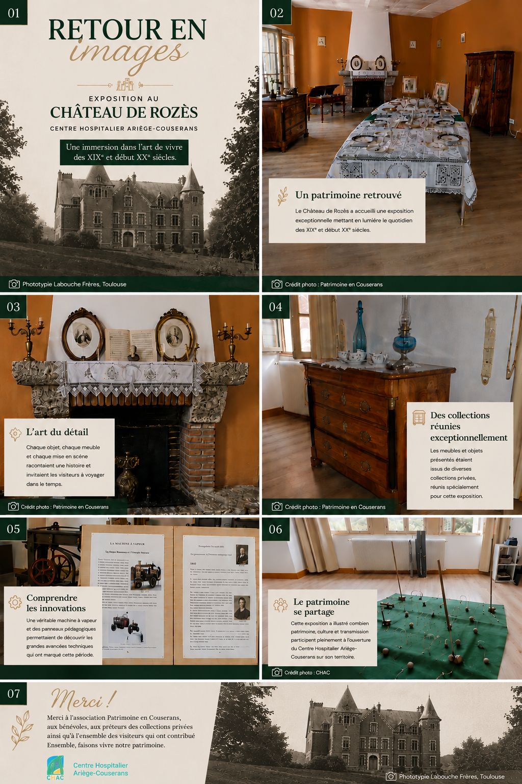 Retour en images sur une belle parenthèse culturelle au Château de Rozès 🏰