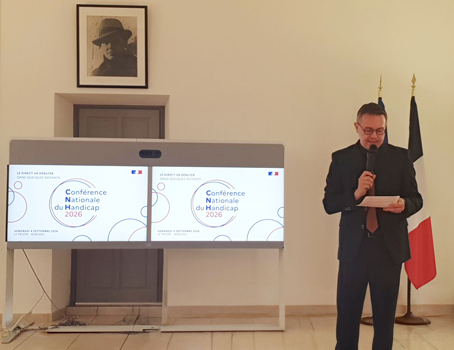 Le CHIVA à la Conférence nationale du handicap
